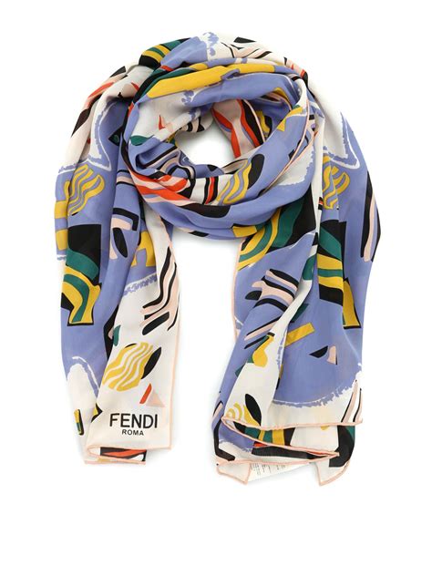 fendi silk scarf replica|fendi vintage scarf.